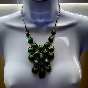 Cute green necklace
